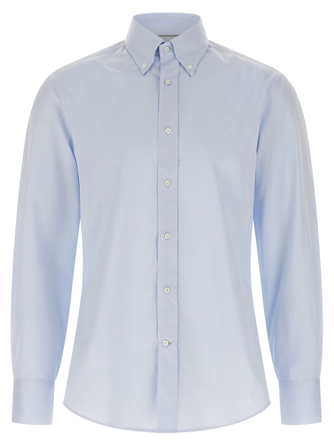 Brunello Cucinelli Button-Down Shirt Shirt and Blouse - Light Blue | 3e9692c596930c8a693a8eea23b2bb5362b01d0d