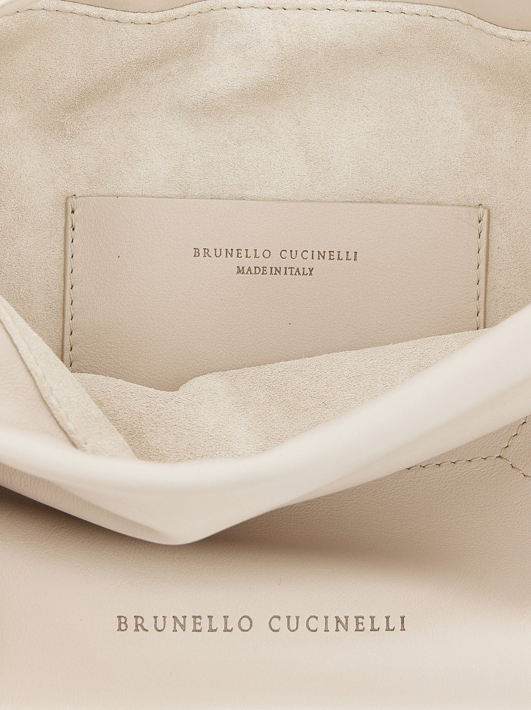 Brunello Cucinelli Coulisse Crossbody Bags - White | f117d145f31c371f45191fddda18b770b1d9c603