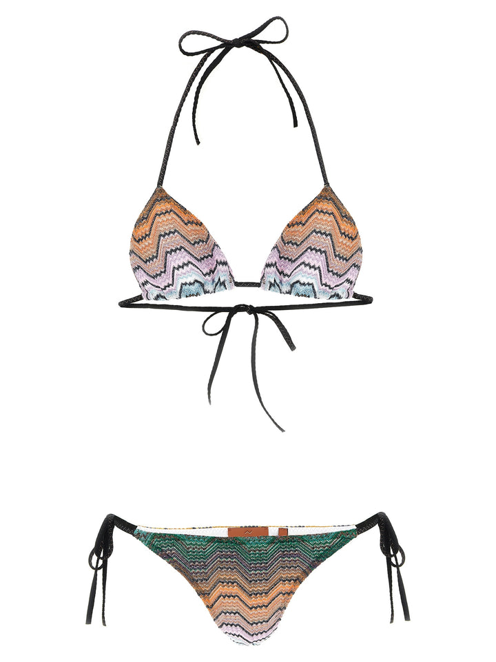 Missoni Greek Motif Bikini Beachwear - Multicolor | 15cf21340db6af651fc8361541620d714041d9f8