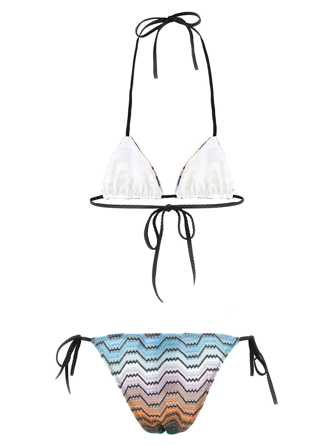 Missoni Greek Motif Bikini Beachwear - Multicolor | 2fa57815b40e095cd599de0e693bdd217efc42e1