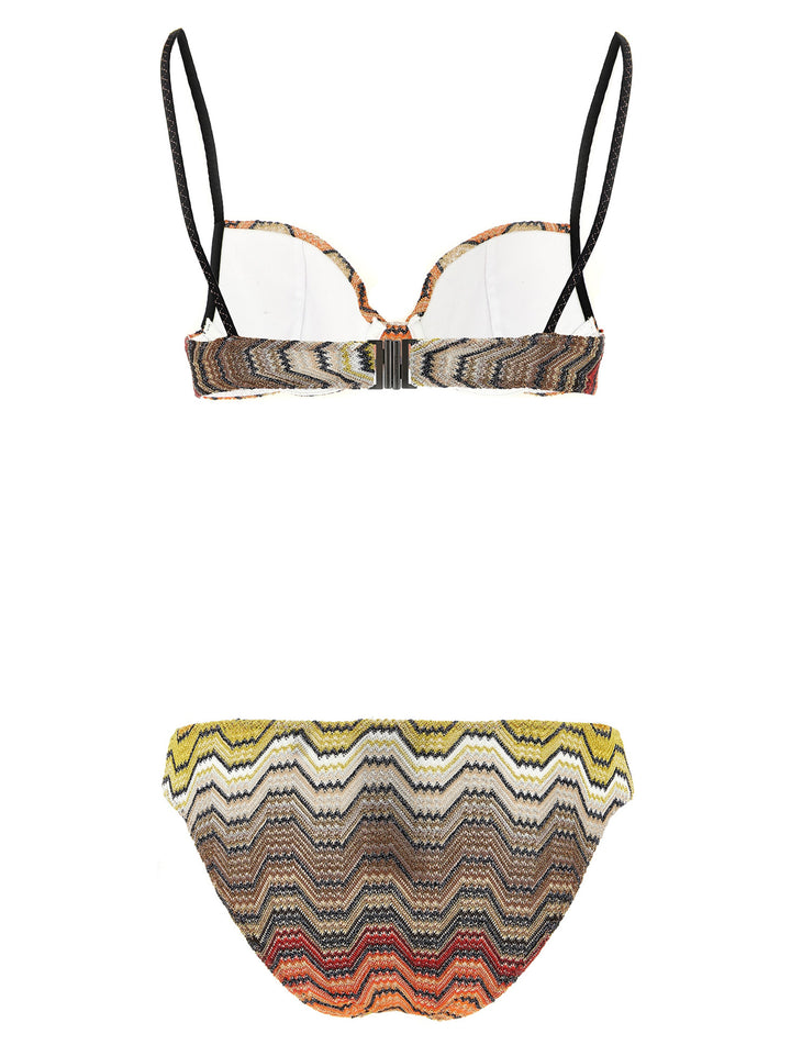 Missoni Zigzag Pattern Bikini Beachwear - Multicolor | d7ca7eb021c9097699eb7733fe9550145fa1bcc3