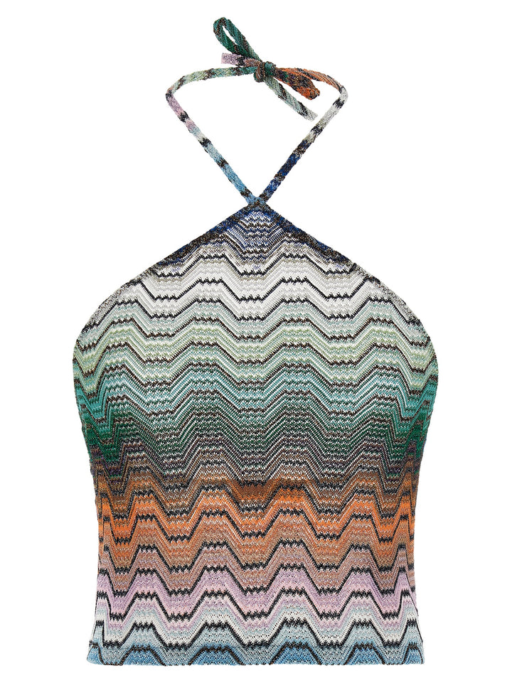 Missoni Zig Zag Tops - Multicolor | 9a896210012db4781cb71ac6d76f7ef062be3432