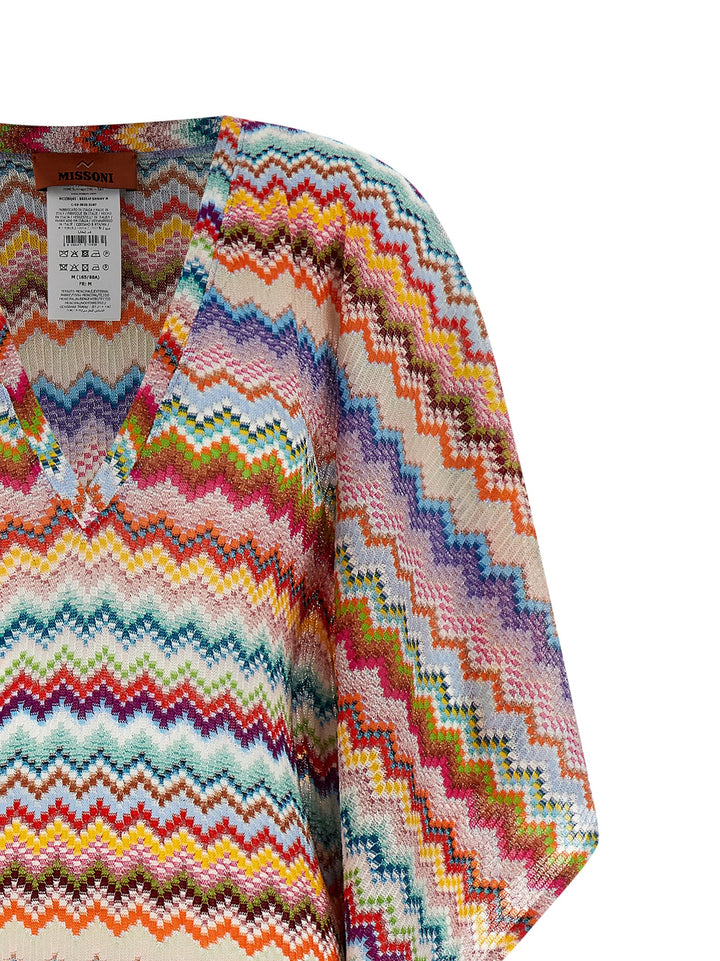 Missoni Zigzag Knit Dress Dresses - Multicolor | f6dd077010002c5d9da5a32a433e1fd8e1b1f060