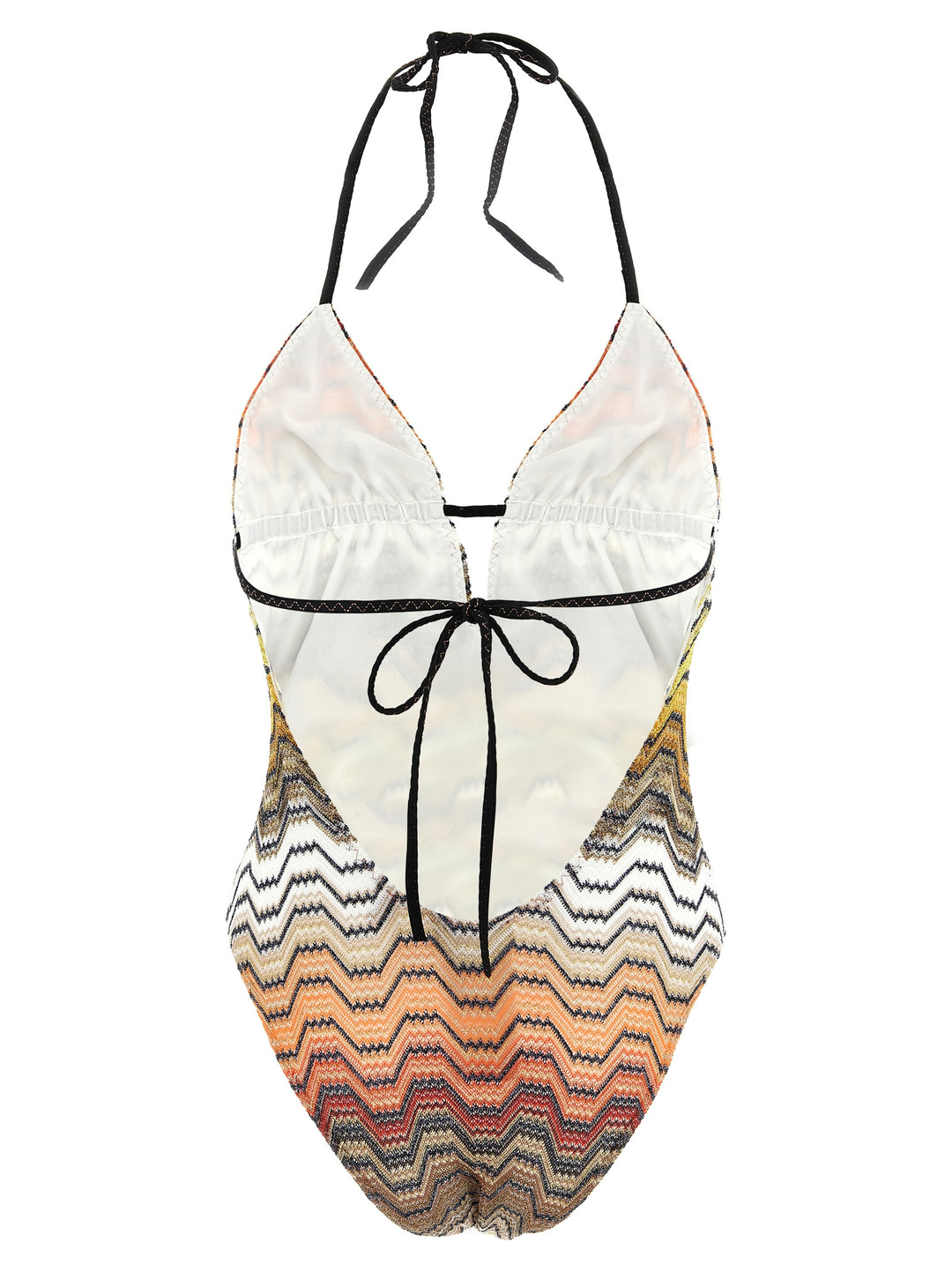 Missoni Greek Pattern One-Piece Swimsuit Beachwear - Multicolor | cedced089b2b4e52c99a0a8306b7849ba8479f94