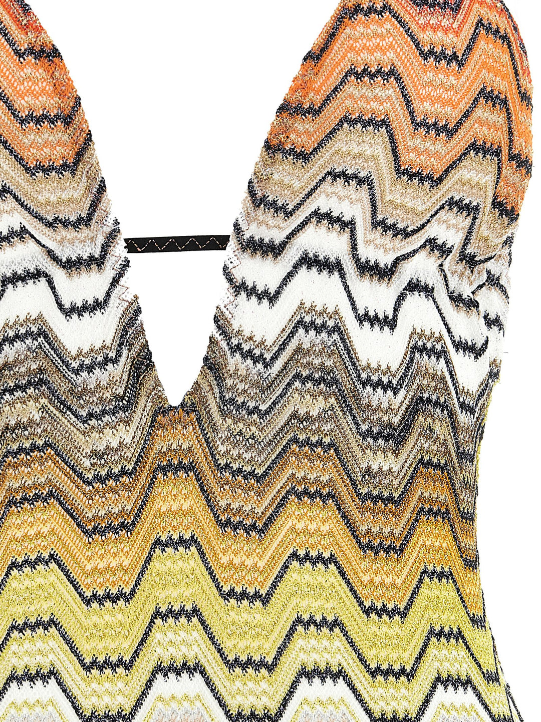 Missoni Greek Pattern One-Piece Swimsuit Beachwear - Multicolor | e129a4a5407653aac451e2929063a74f3a511add