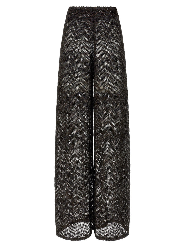 Missoni Zigzag Mesh Pants Beachwear - Brown | afd61d61dcb933e66aa9d52553c5cf8b41e0e933