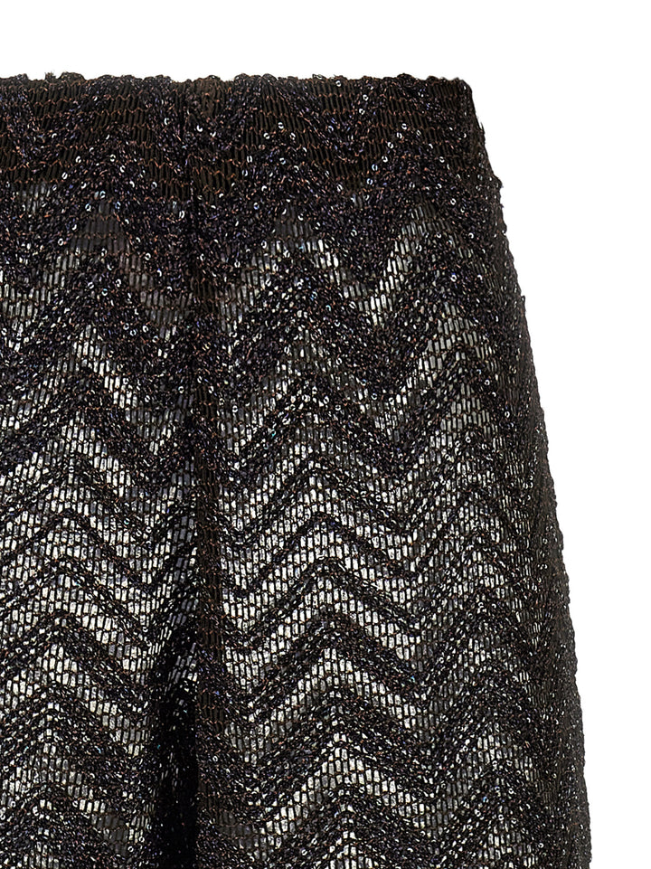 Missoni Zigzag Mesh Pants Beachwear - Brown | cd3d2fd8ea56bfe40fb675095e8fb88051cfb33d