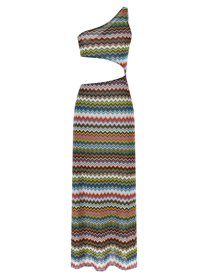 Missoni Knitted Swimwear Cover Up Dresses - Multicolor | 8d2965b0268e69c5a3f858054164f51feab33204