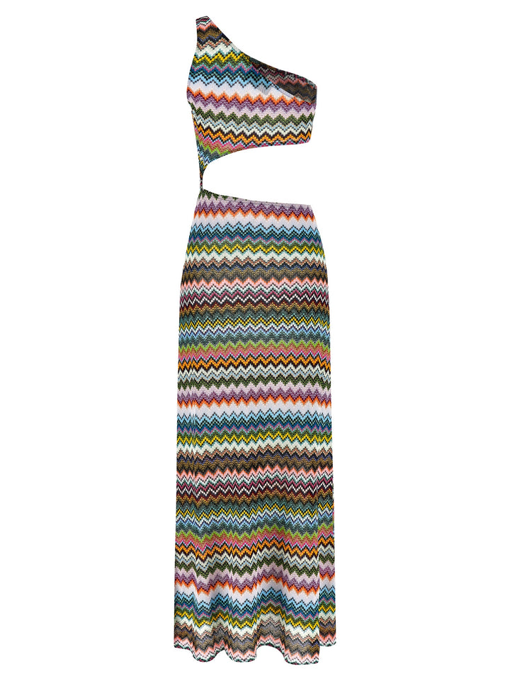 Missoni Knitted Swimwear Cover Up Dresses - Multicolor | a5424e91e22baa535b774a9642f6ecf48dd59286