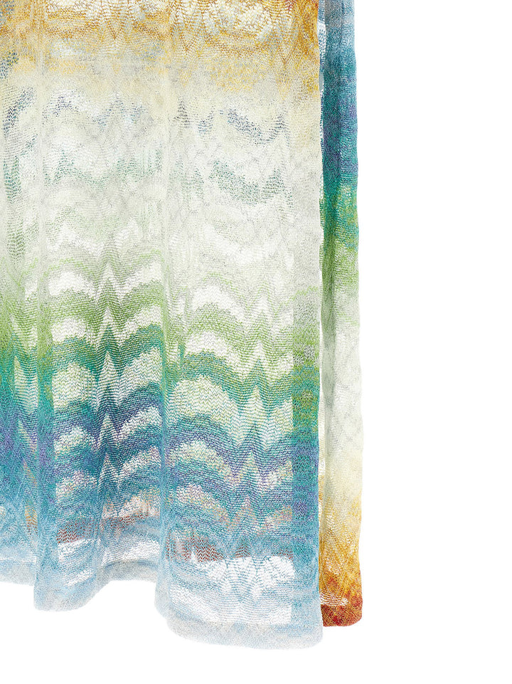 Missoni Shaded Lamé Viscose Dress Beachwear - Multicolor | 4f7f7e4a935302b71493ee8cd2857b244c4b4875