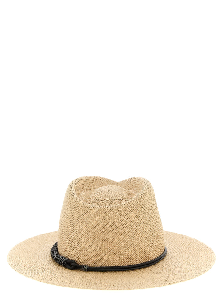 Brunello Cucinelli Monile Hat Hats - Beige | fcf0cfa56f1785a430dc870d20481d86b8a8388d