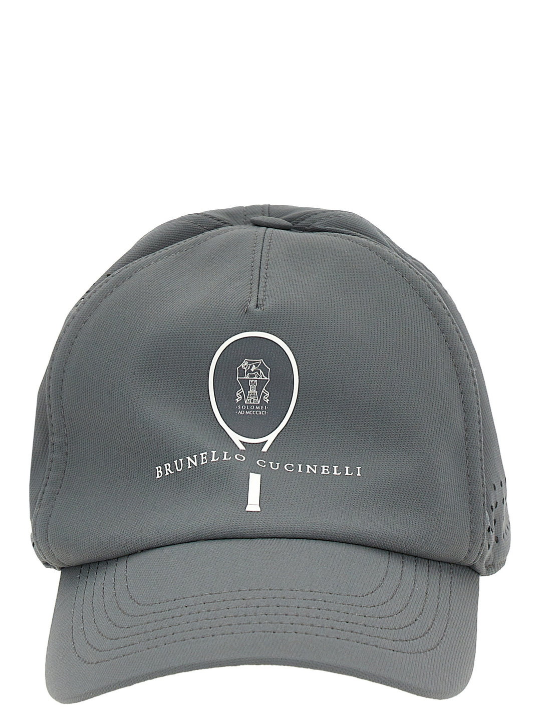 Tennis Logo Cap Hats Gray