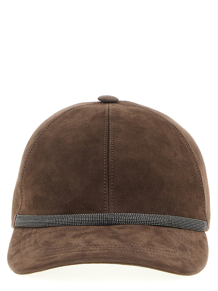 Brunello Cucinelli Baseball Hats - Brown | 8d19db457d1044c8f3b4d506d3d5508bdb9006fa