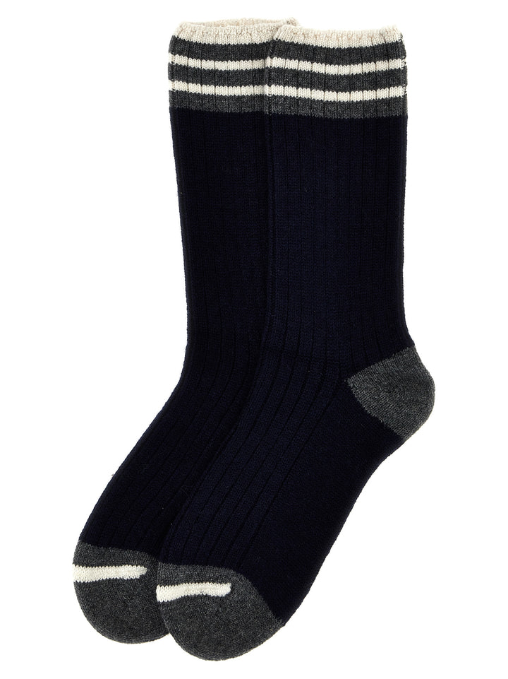 Ribbed Socks Multicolor