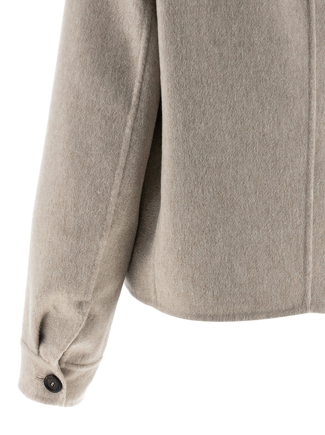 Brunello Cucinelli Cashmere Coat Coats and Trench Coats - Gray | 162951a51b1af632f6cfaa408aa7549e6ea1e8bb