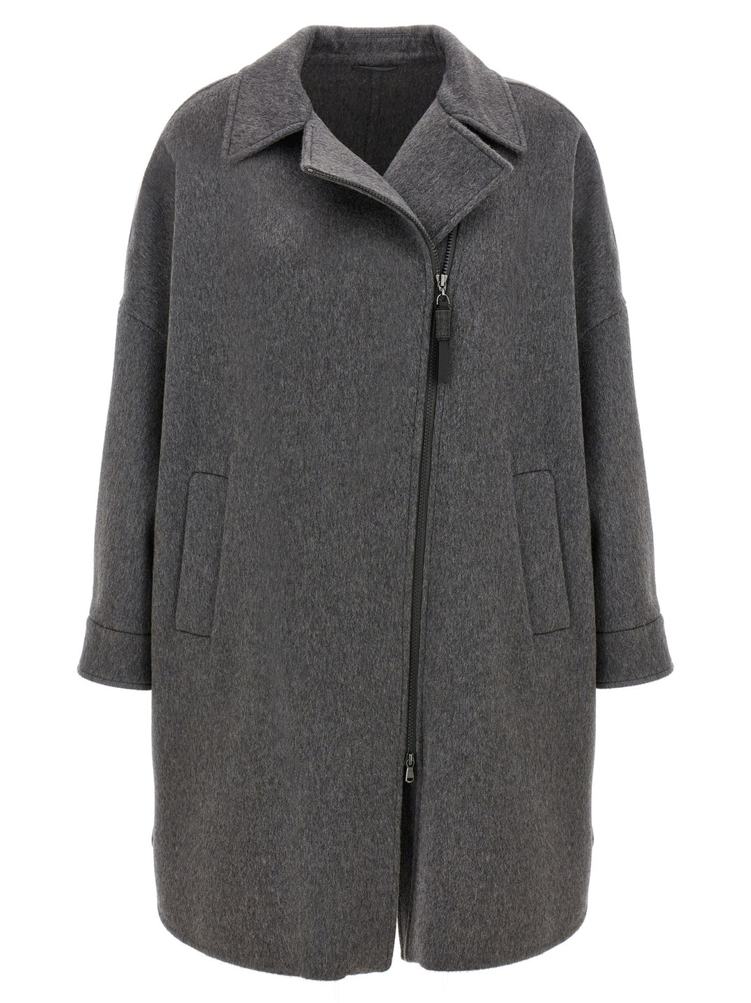 Cocoon Coat Coats, Trench Coats Gray