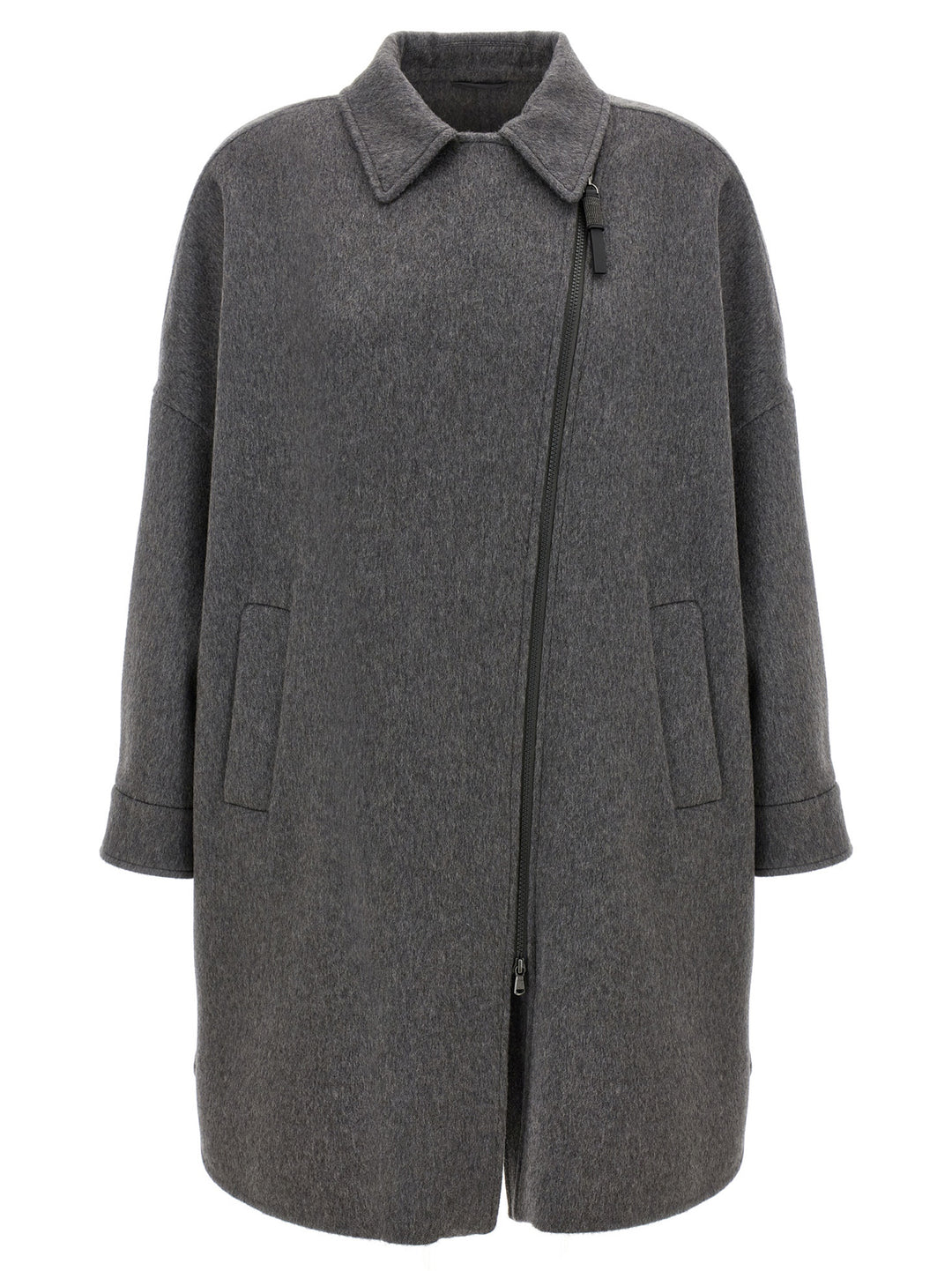 Cocoon Coat Coats, Trench Coats Gray