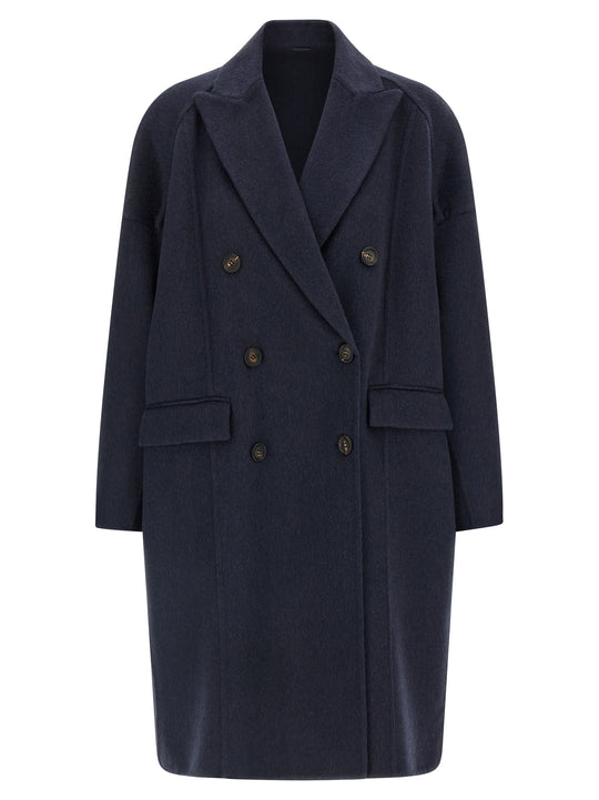 Cashmere Coat Coats And Trench Coats Blue