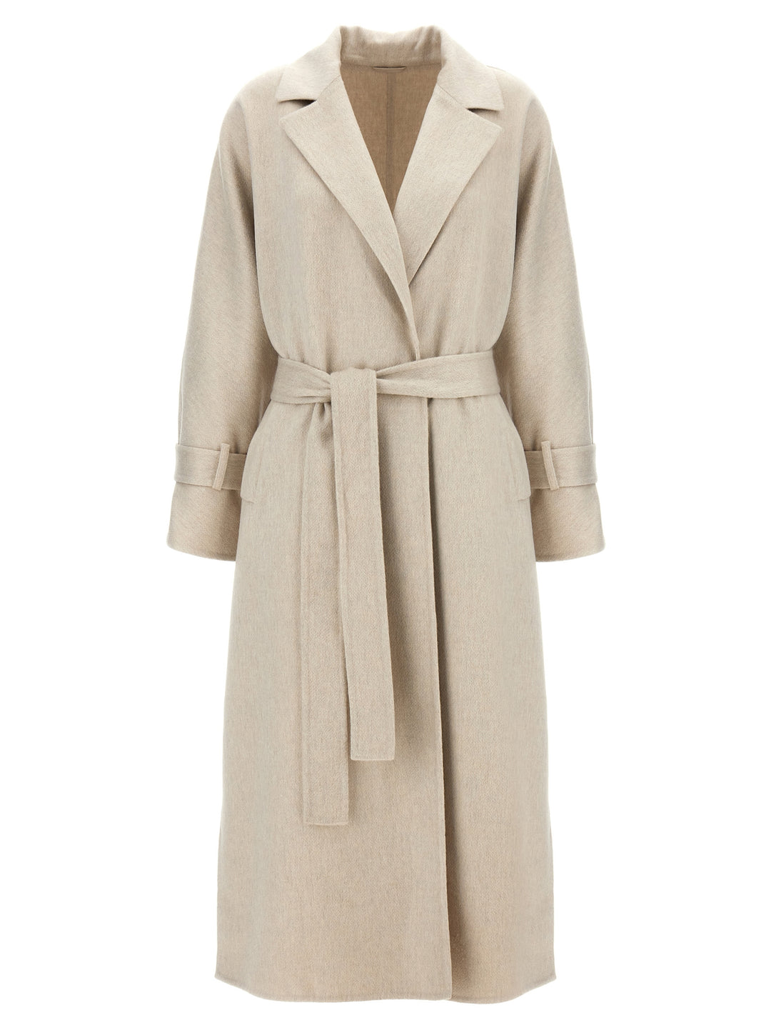 Belted Coat Coats, Trench Coats Gray