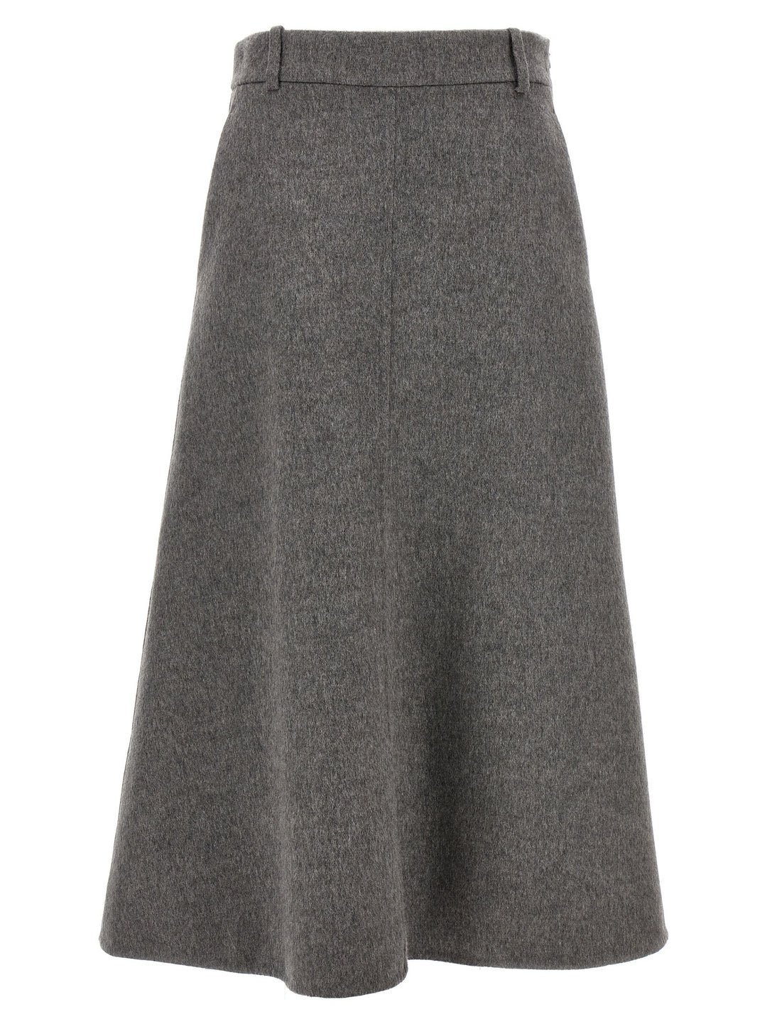 Flared Skirt Skirts Gray