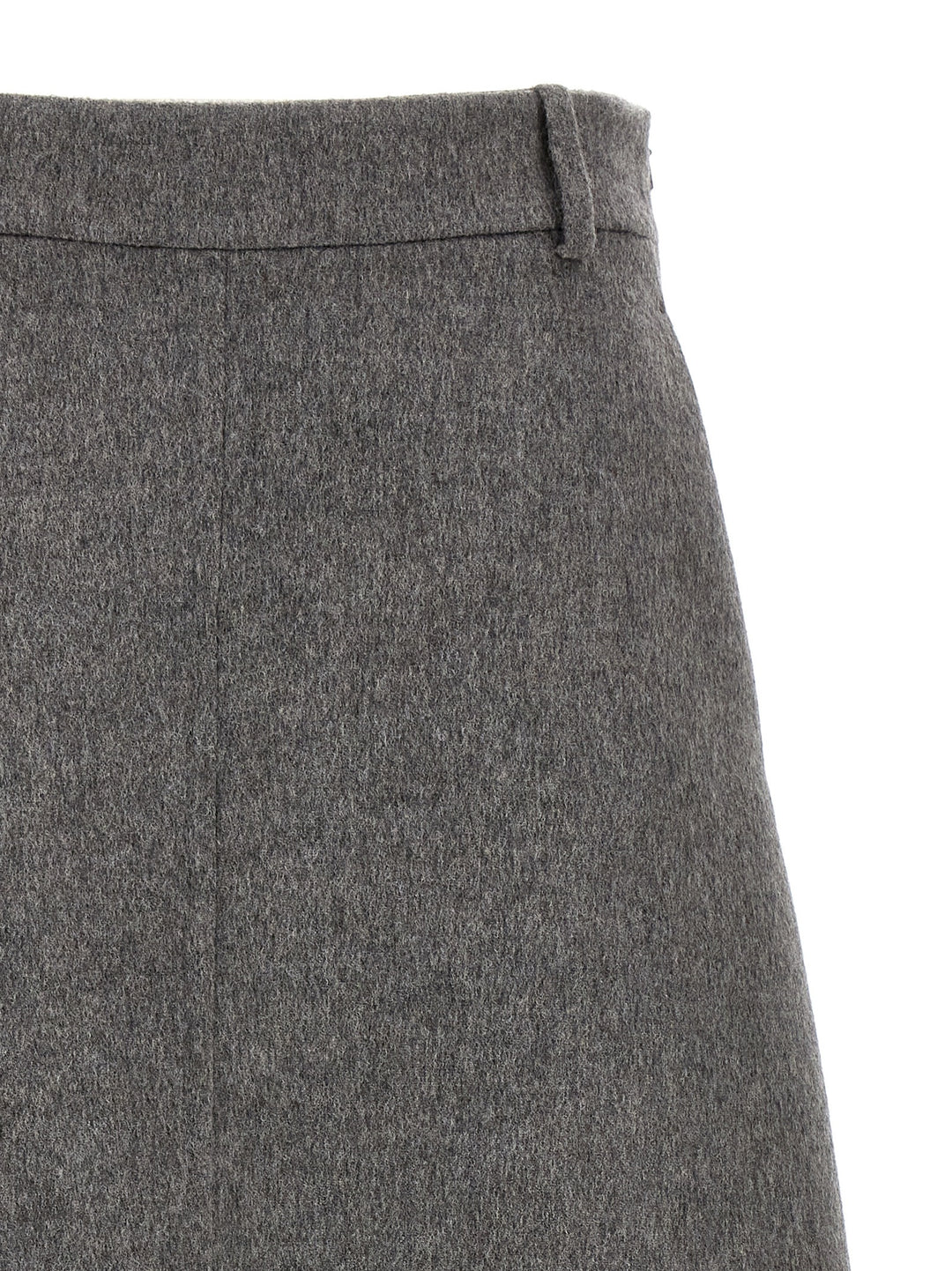 Flared Skirt Skirts Gray