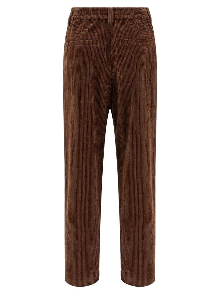 Brunello Cucinelli Baggy Pants - Brown | e224fdefb63e7abcaadbdf0d2fa268ec33fb28cf