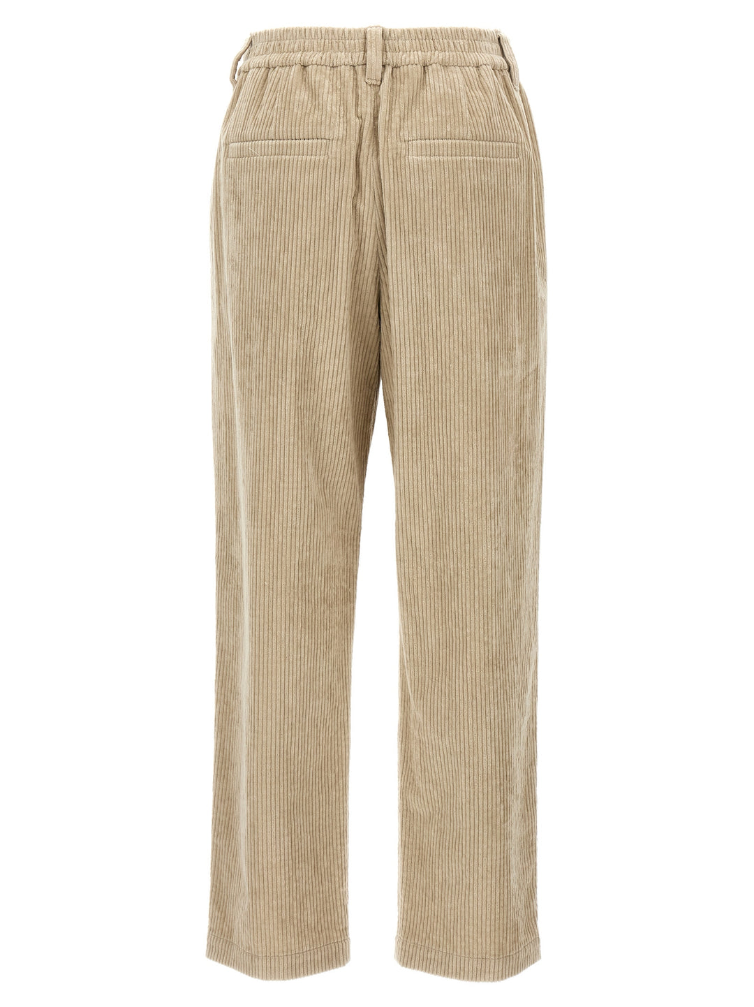 Corduroy Trousers Pants Beige