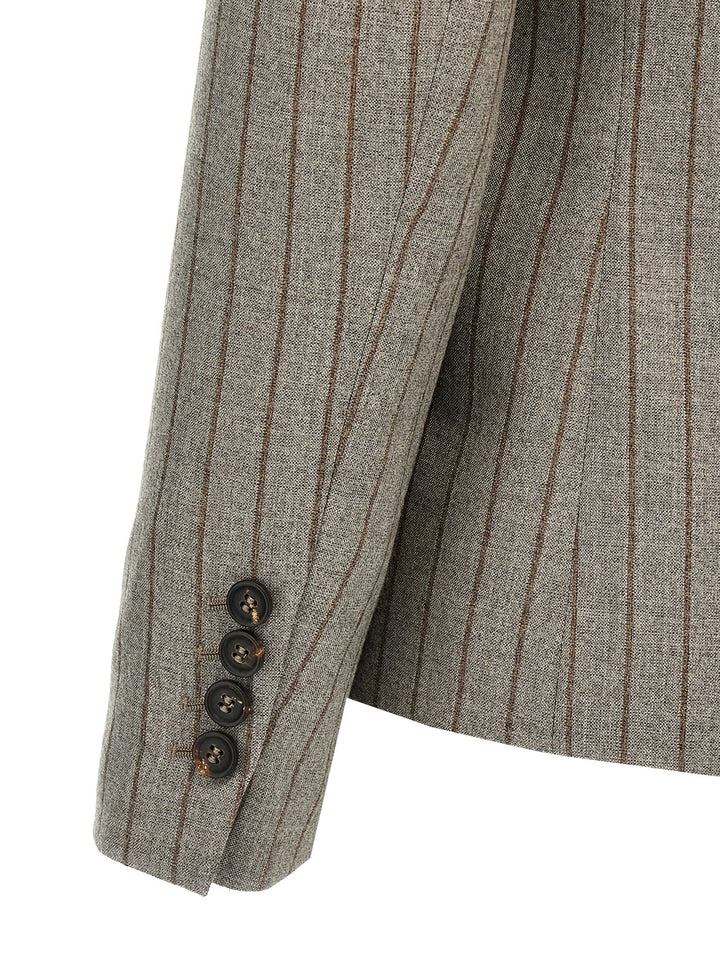 Monile Blazer And Suits Gray