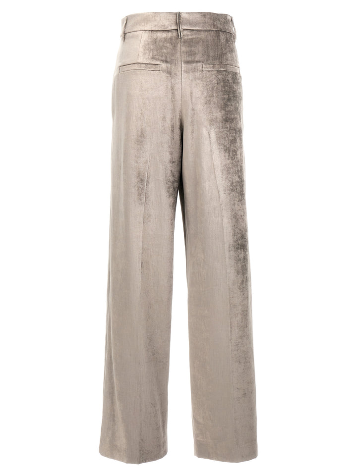 Chenille Pants Gray