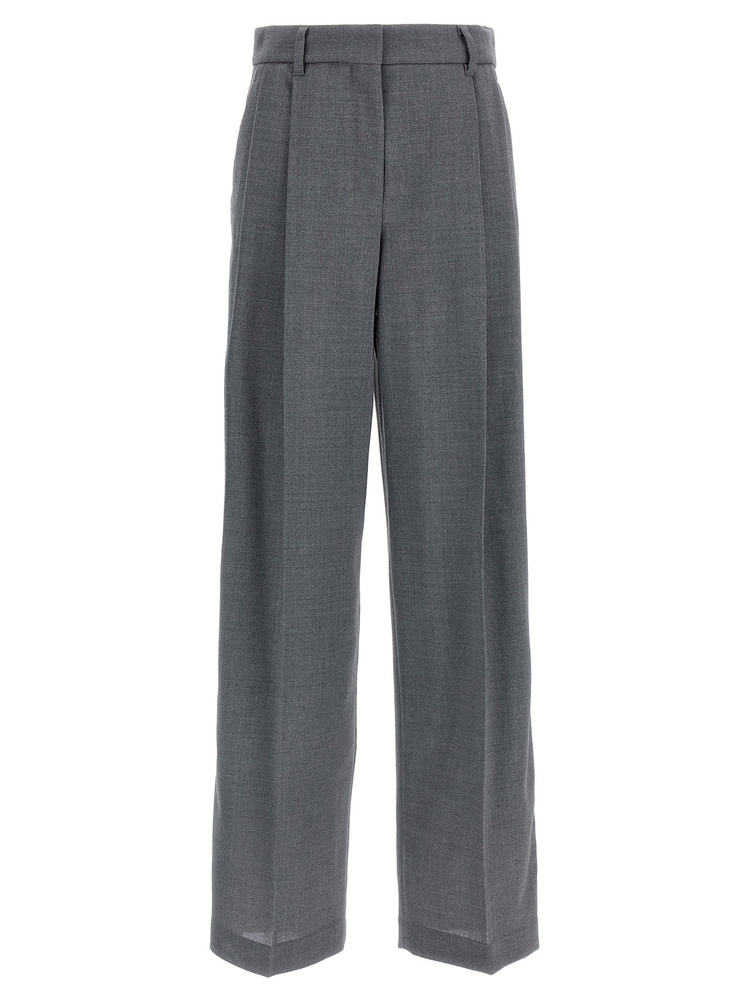 Wool Pants Gray