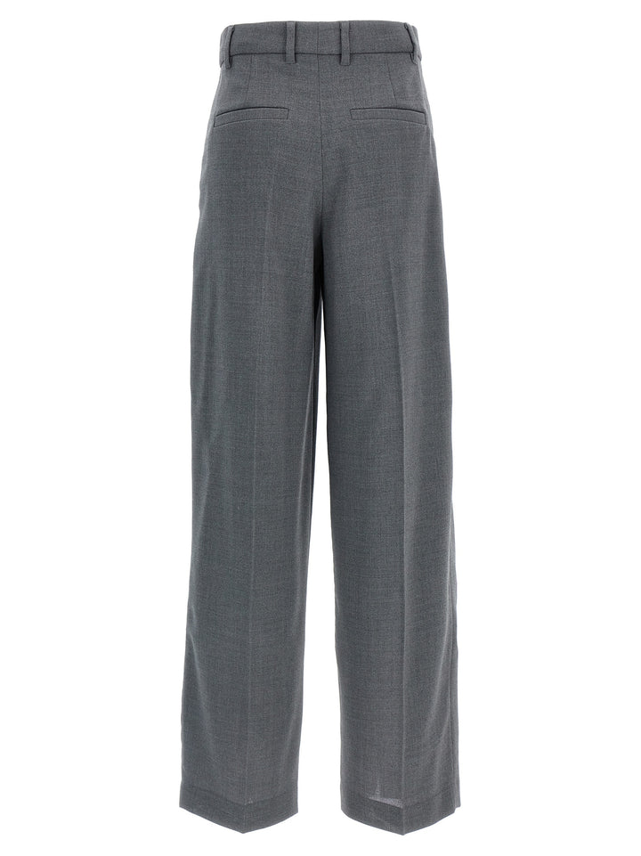 Wool Pants Gray