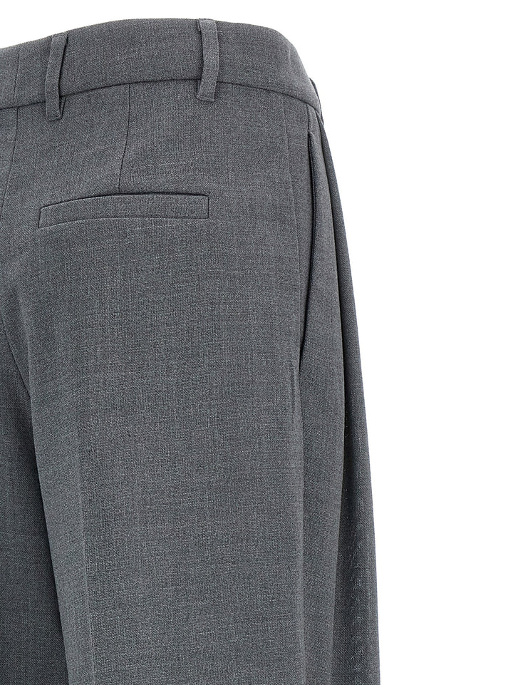 Wool Pants Gray