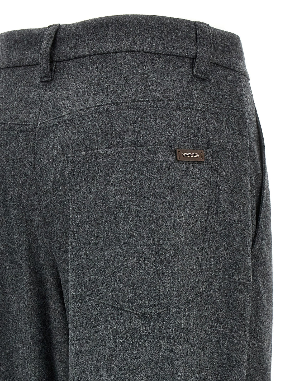 Loose Leg Pants Gray