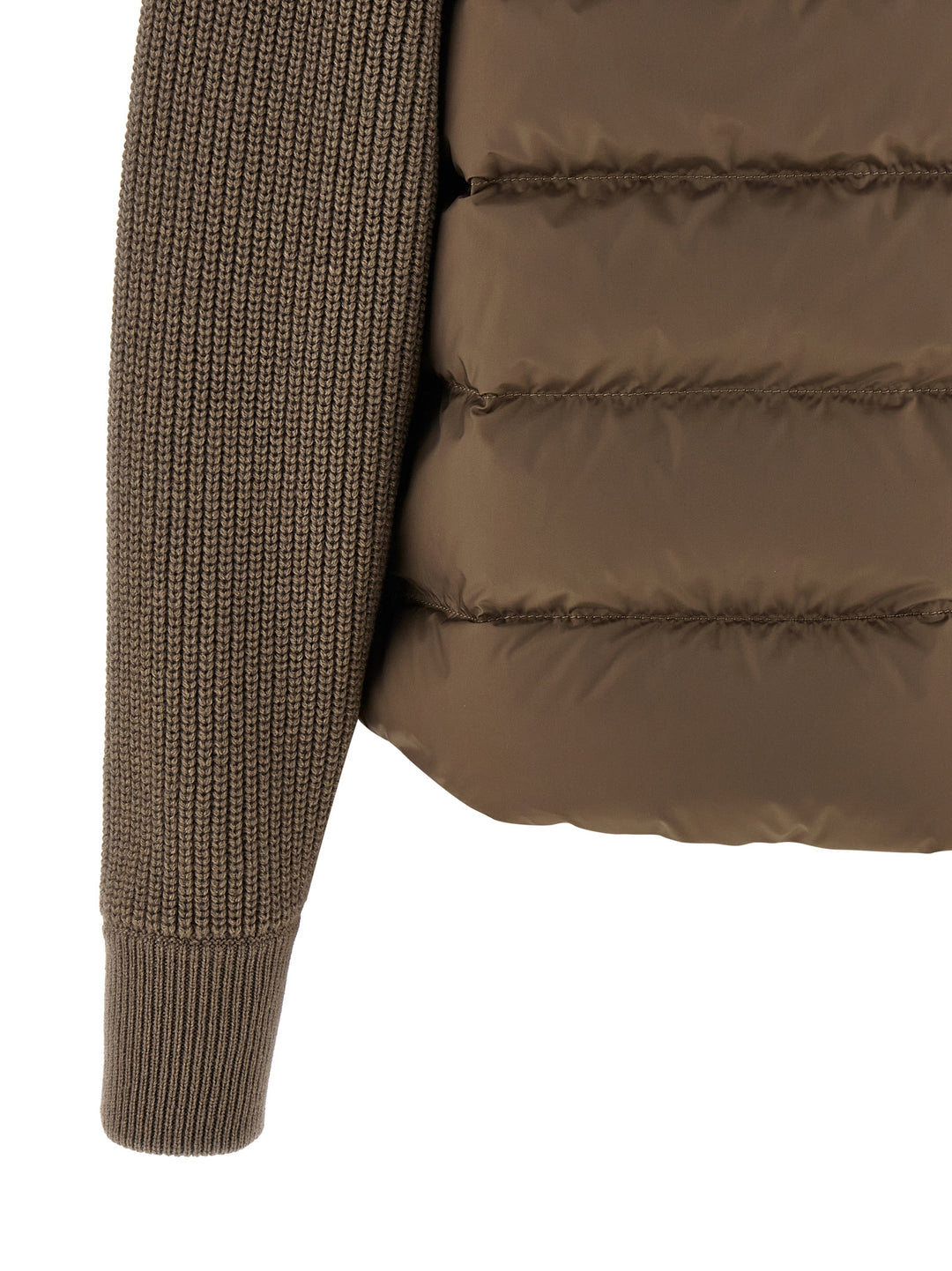 Brunello Cucinelli Nylon Down Jacket Puffer Jackets - Brown | 3fd6ba278271cb45ba26e9e0bd0cb2c33e6139f0