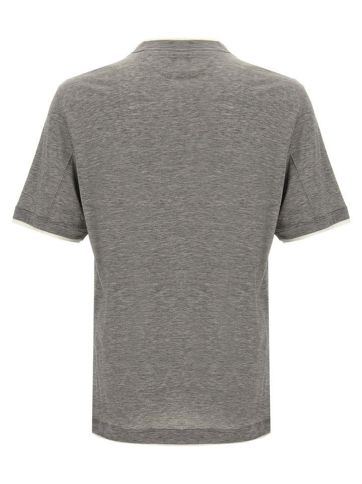 Double Layer T-Shirt Gray