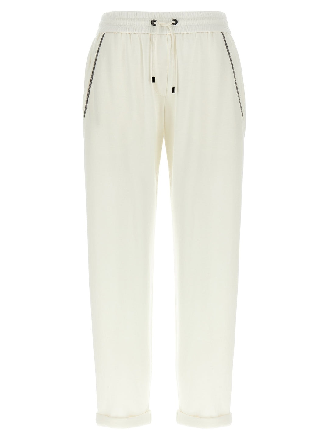 Monile Joggers Pants White