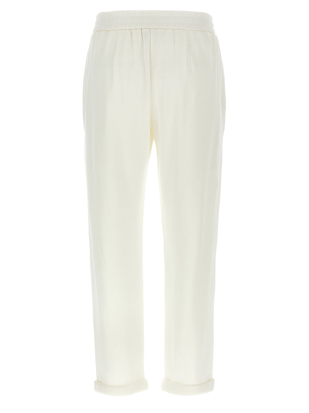 Monile Joggers Pants White