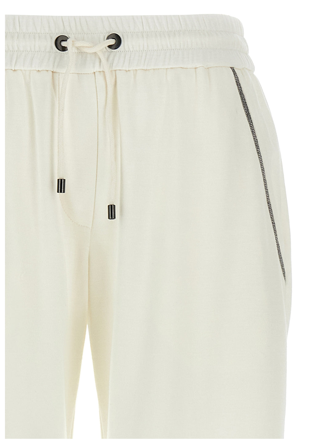 Monile Joggers Pants White