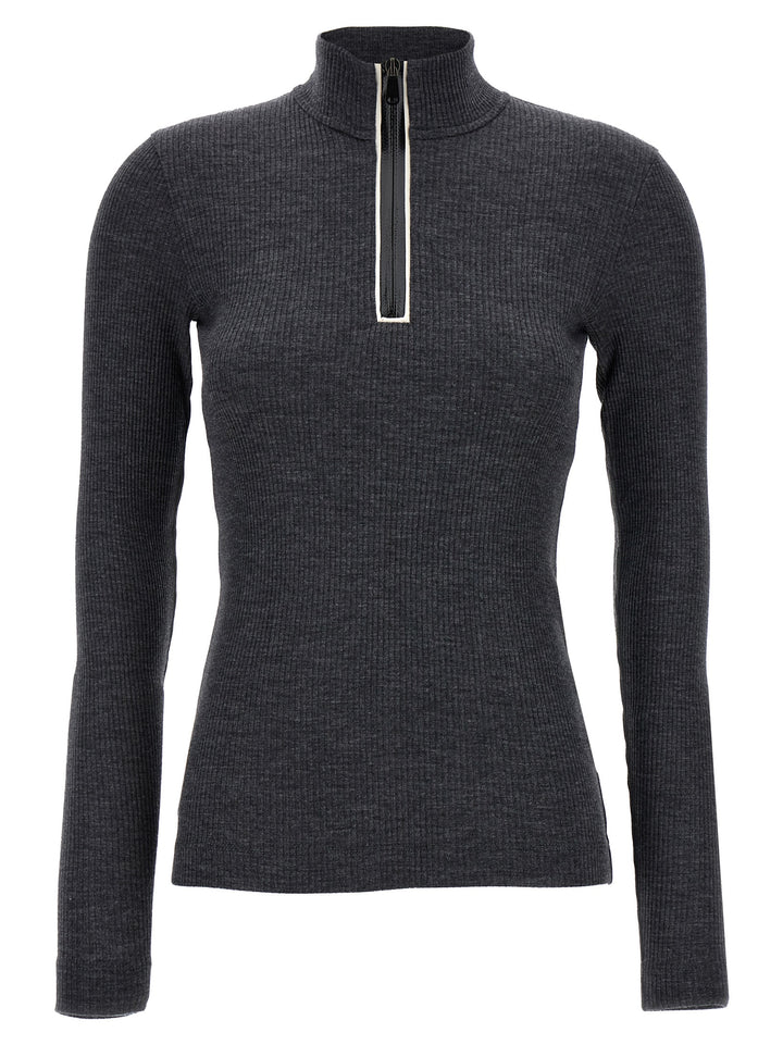 Half Zip Sweater Sweater, Cardigans Gray