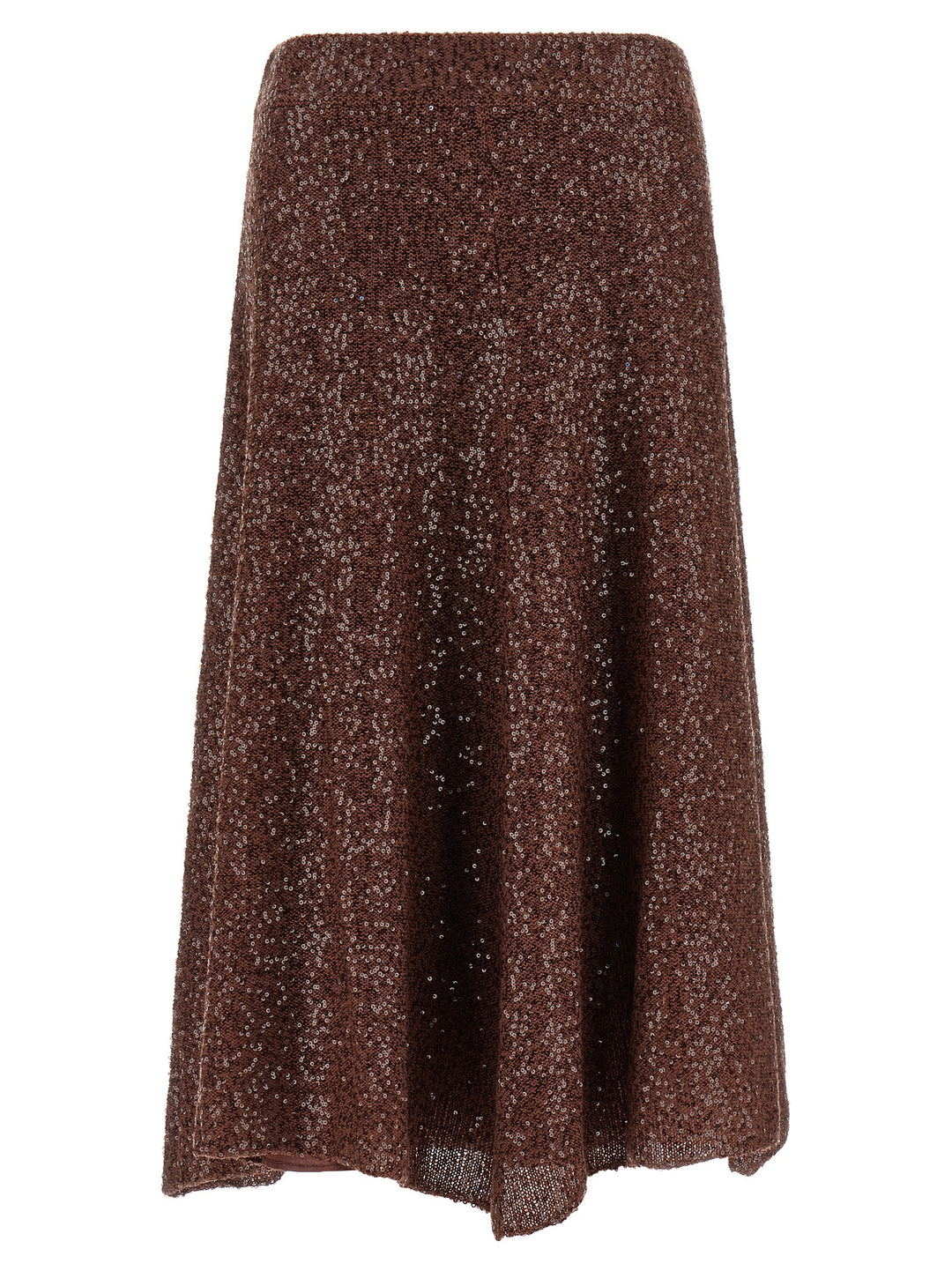 Brunello Cucinelli Micro-Sequin Skirt Skirts - Pink | 370e2c967c2f1a8c9f2ce2fa0147517315912774