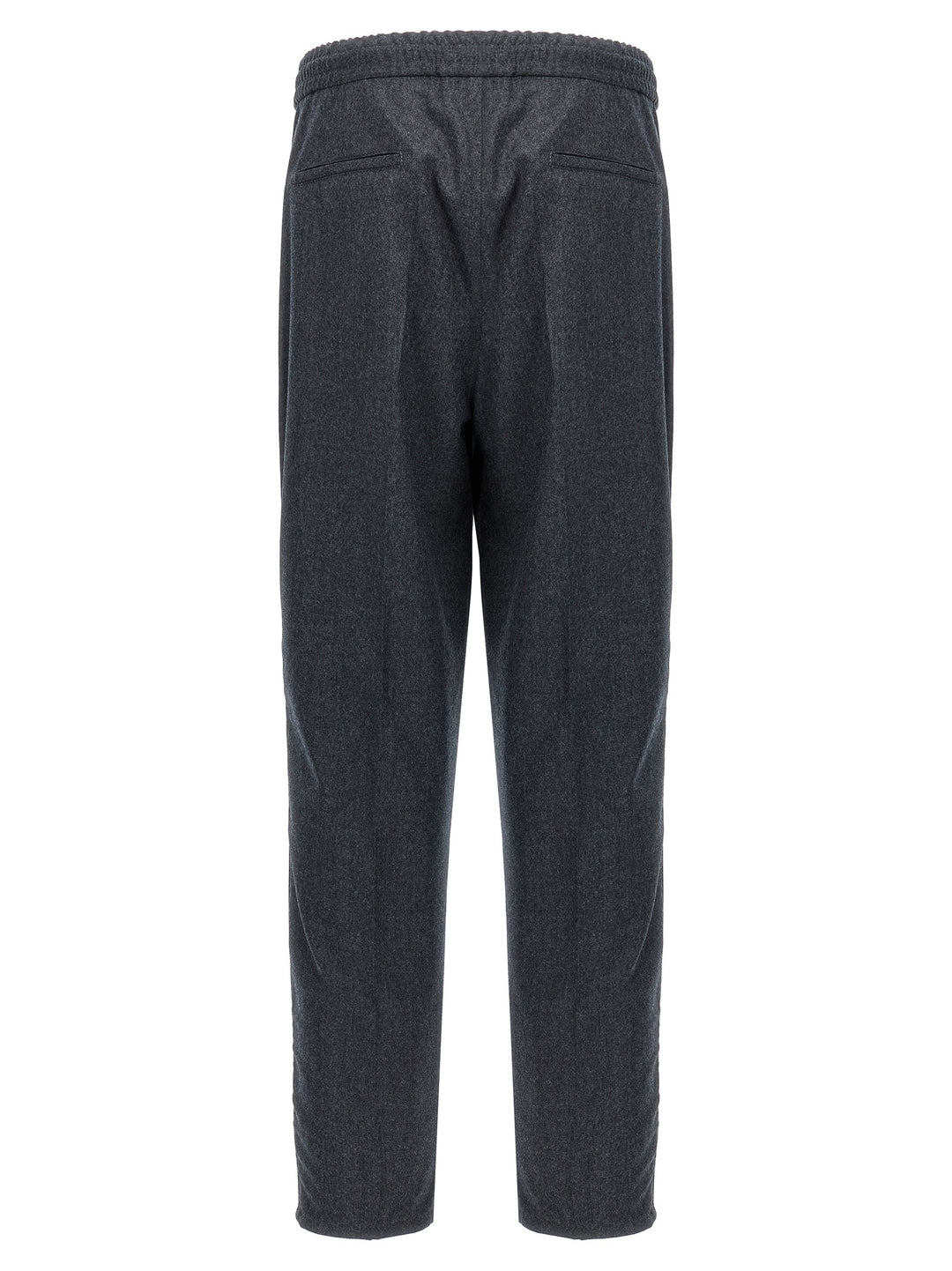 Front Pleat Pants Gray