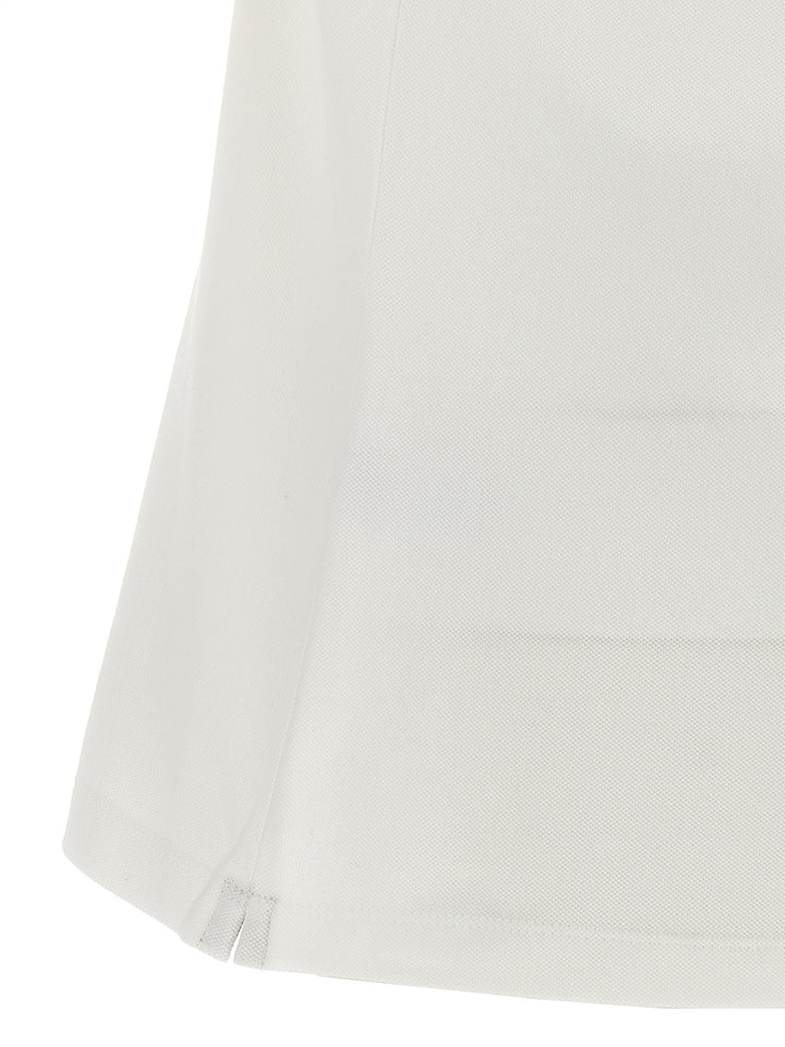 Brunello Cucinelli Piqué  Shirt Polo - White | e2daee7e041ae55fb340630609312915f4aed70a