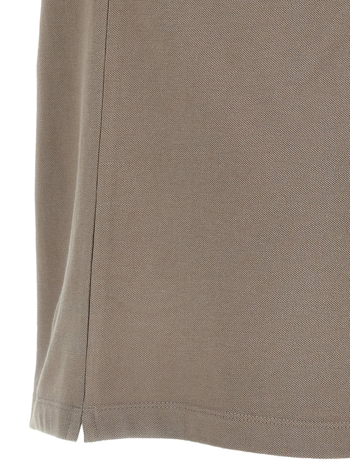 Brunello Cucinelli Piqué  Shirt Polo - Beige | c2c4aa7b04876d78accff7604660d269f6558a8c