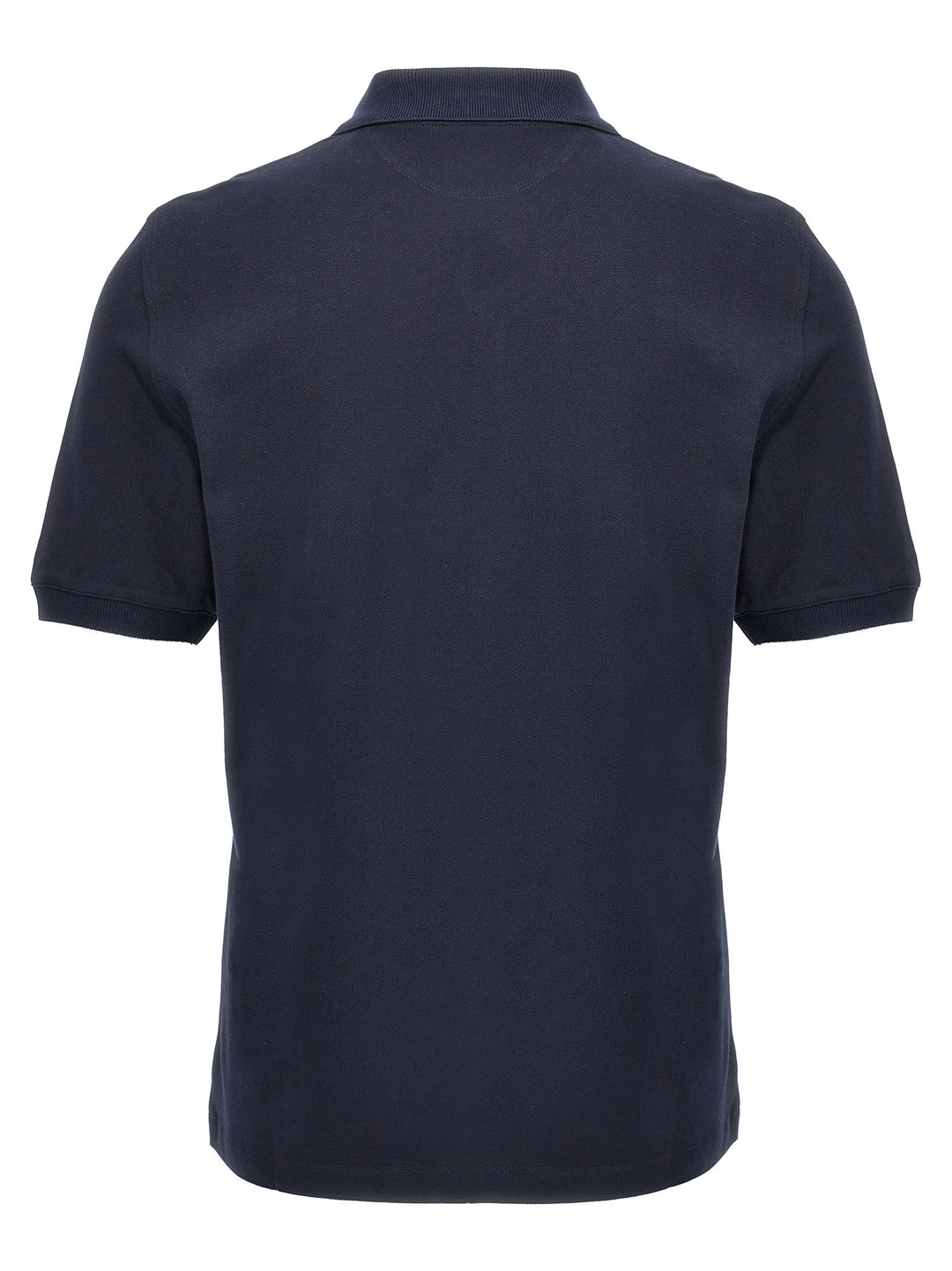 Logo Piqué  Shirt Polo Blue