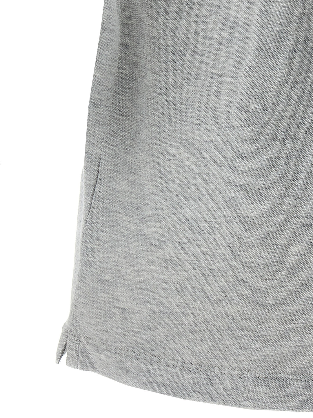 Logo Piqué  Shirt Polo Gray