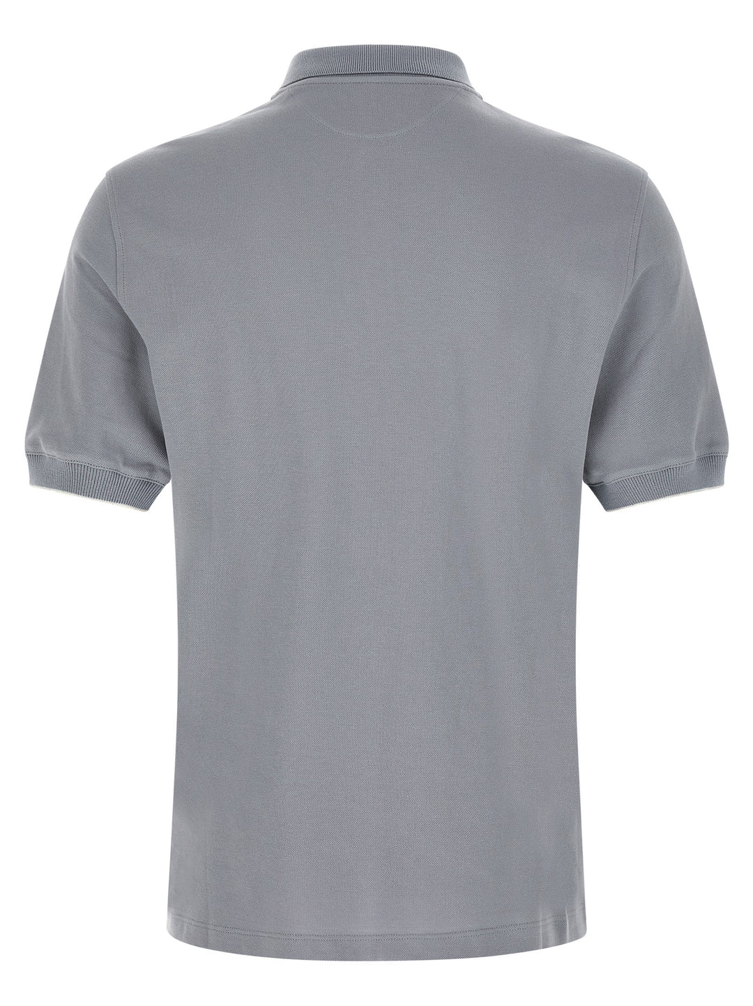 Brunello Cucinelli Piquet  Shirt Polo - Light Blue | d13d5a5998420289cc220c4d522d4889b8b5db9c