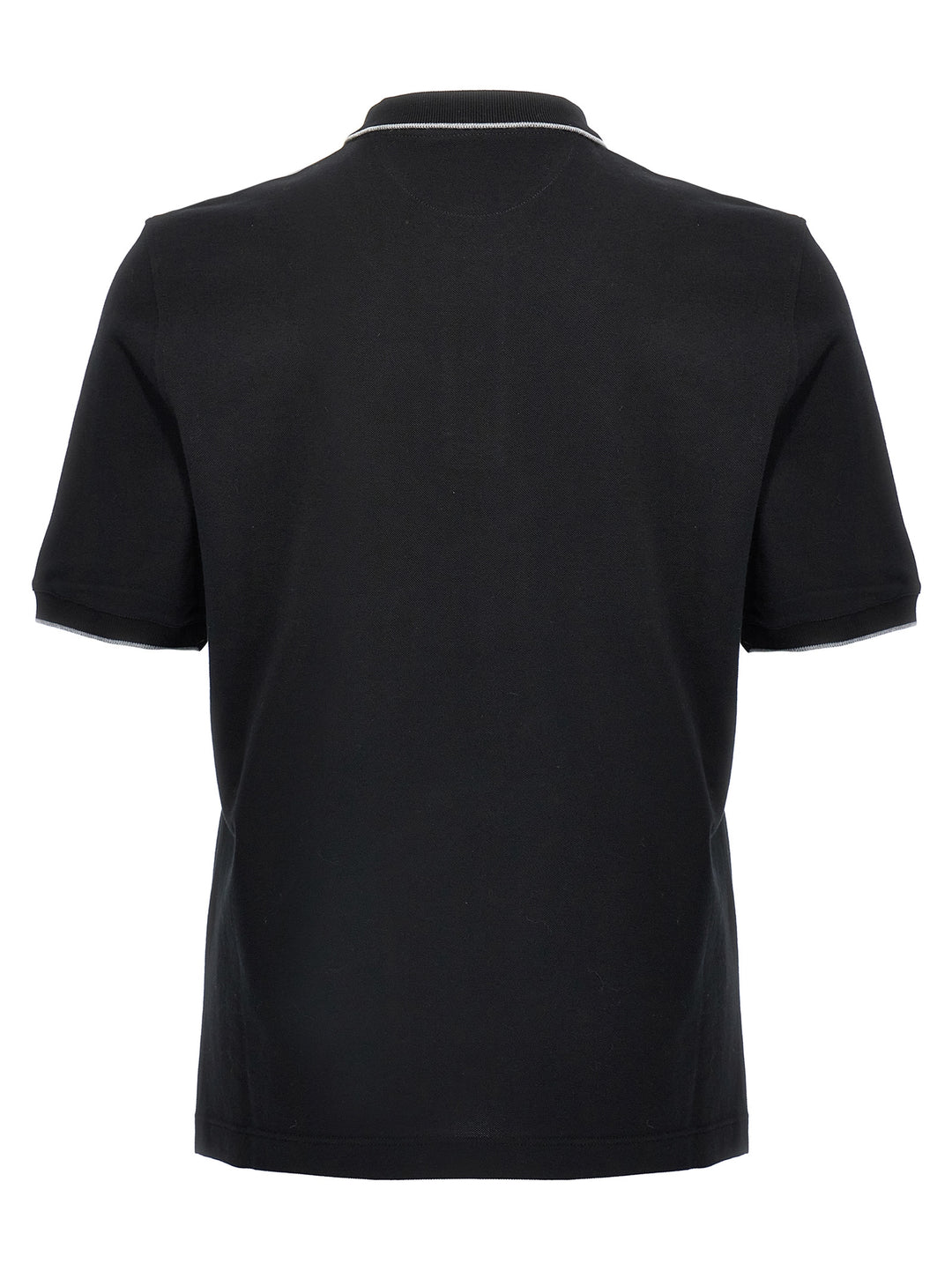 Logo Piqué  Shirt Polo Black