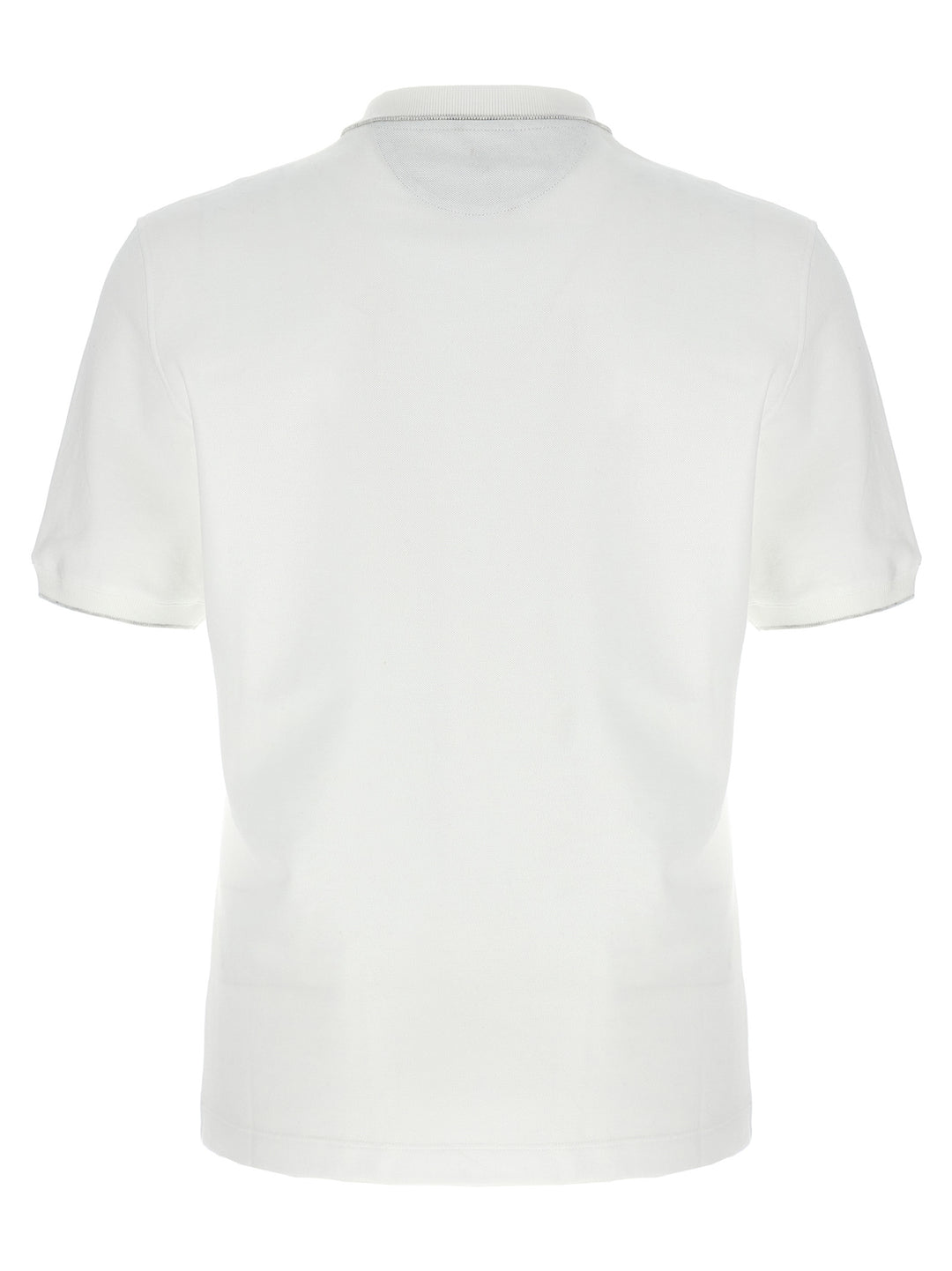 Logo Piqué  Shirt Polo White