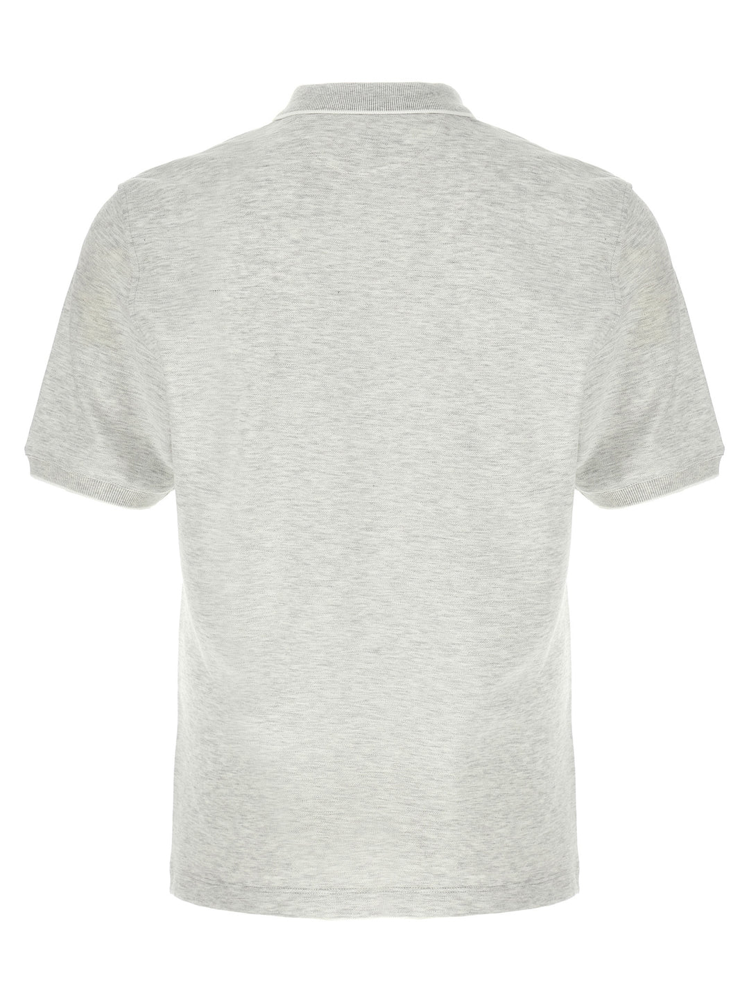 Logo Piqué  Shirt Polo Gray