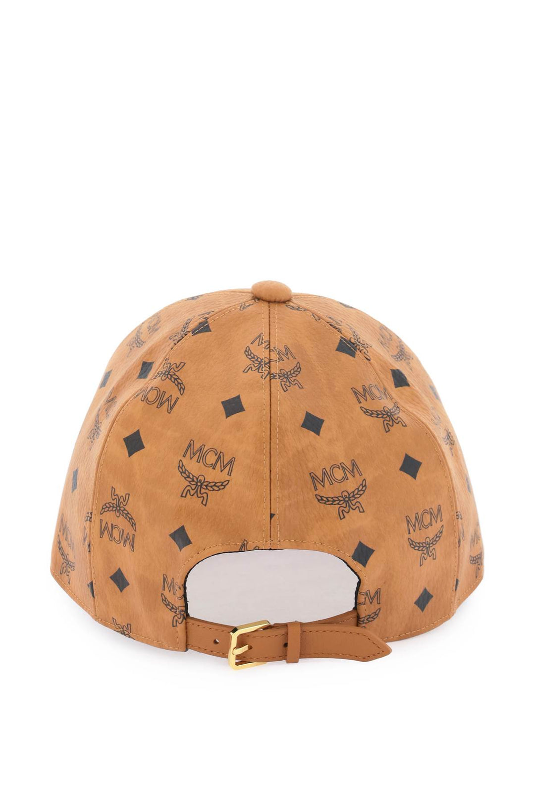 Visetos Faux Leather Baseball Cap